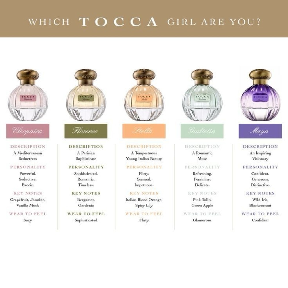 2mL TOCCA Perfume Sample – 2mL Glass Atomizer (Your Choice) - Picture 3 of 17